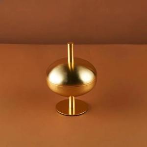 Usine promotionnelle beau Ramadan luxueux en argent fini Pot de conception moderne pour les dates bol de service - Product Image 6