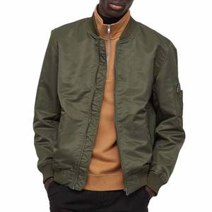 Chaqueta Bomber de Hombre de Lujo, Diseño Original, Logotipo Personalizado Bordado, Otoño, Poliéster Impermeable, Cuello Alto Acanalado - Product Image 6