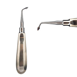 Elevador de Raíces Dentales Curvo para Extracción de Tejido Óseo Quirúrgico, Instrumento Manual Certificado CCC para Cirugía Oral Dental - Product Image 6