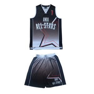 Tenue d'équipe de basketball personnalisée avec impression numérique sans manches, maillots et shorts pour hommes, ensemble sportif unisexe, kit 100% polyester - Product Image 2