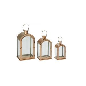 Linterna de latón ornamental con acabado antiguo agrega valor estético a la decoración interior del patio o jardín al aire libre del hogar - Product Image 1