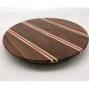 Chất lượng cao gỗ lười biếng Susan Top bếp lộn xộn y học và bổ sung sử dụng thiết kế tuyệt vời giá rẻ