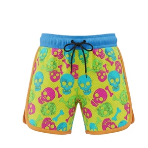 Pantalones Cortos Deportivos de Malla Sublimada para Hombre con Tecnología de Gestión de la Humedad para una Comodidad Fresca y Seca Durante el Deporte - Product Image 1