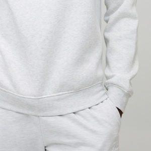 Sudadera de Manga Larga para Hombre con Diseño de Logotipo Personalizado, Ropa Casual de Color Sólido, para Compradores al por Mayor, Servicio OEM, Cuello Alto - Product Image 4