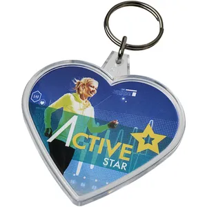 Llavero de Corazón Personalizado, Producto Promocional Deportivo - Product Image 1