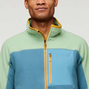 Pull à demi-fermeture éclair en polaire pour hommes, confortable et respirant, idéal pour les aventures décontractées et en plein air - Product Image 3