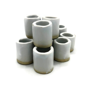 Best Crafts Ceramic Napkin Ring Simple Elegant Designer Ceramic Napkin Restaurant and <b>Wedding</b> Parties Used - Product Image 6