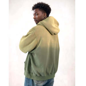 Sudaderas con capucha y sudaderas personalizadas 100% algodón para hombre 300 gramos Logotipo de temporada de invierno colocado frente a su propio diseño - Product Image 3