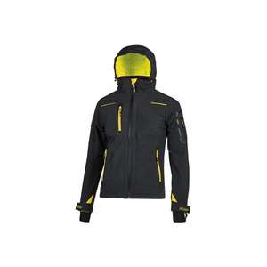 Chaqueta Softshell de carbono negro para mujer del espacio, ropa de exterior, de color negro - Product Image 1