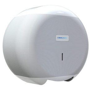 Dispenser di Carta Igienica Industriale Bianco/Nero Opaco. 1 Unità. - Product Image 2