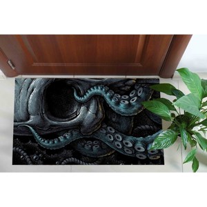 Unique Design Printed Rug, Modern Animal Saloon <b>Front</b> <b>Door</b> Stair Custom Office <b>Decor</b>,Velvet Rug - Product Image 5
