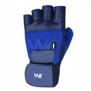 Guantes de levantamiento de pesas para gimnasio Guantes de entrenamiento Entrenamiento de cuero Guantes de levantamiento de pesas para entrenamiento físico - Product Image 2