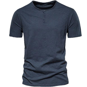 เสื้อยืดลำลองสำหรับผู้ชายทรงสลิมฟิตสำหรับใส่ได้ทั้งชายและหญิงเสื้อยืดผ้าฝ้าย100% แบบลำลองสำหรับฤดูร้อน - Product Image 4