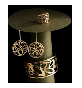 Pendiente de acero inoxidable de resina de alta calidad, pendiente de gota de agua en forma de lágrima, joyería, pendiente de aro grueso, colgante - Product Image 2