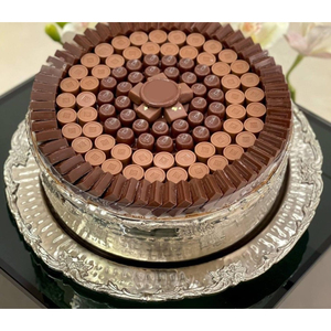 Hoja de oro perfecta para servir comida Cuenco de chocolate de metal con acabado dorado de Calidad exclusiva con adorno en bodas y eventos elegantes - Product Image 6