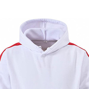 2025 nouveau survêtement uni blanc de qualité supérieure pour hommes en coton ensemble deux pièces survêtement pour hommes à vendre à bas prix - Product Image 3
