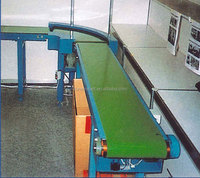 Convoyeur à bande de haute qualité équipé de bandes en PE, PU, PVC, PP ou en caoutchouc, largeurs de bande personnalisables allant de 20 mm à 600 mm.