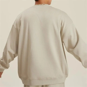 เสื้อสเวตเชิ้ตคอกลมผู้ชายแบบขายส่ง ปี 2025 จำนวน 2 ตัว ผ้าฝ้ายฟลีซ 100% ระบายอากาศได้ดี เป็นมิตรกับสิ่งแวดล้อม ปรับแต่งได้ สำหรับฤดูหนาว - Product Image 6