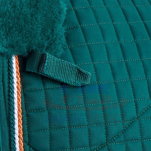Tapis de selle en tissu Polyester avec paillettes de cheval en cristal, coussin de selle confortable, prix raisonnable - Product Image 5