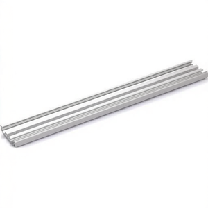 Levolan 60/120 GEZE Aluminum EV1 <b>Frame</b> Compensation Profile Wall <b>Mounting</b> 2050mm Length - Product Image 3