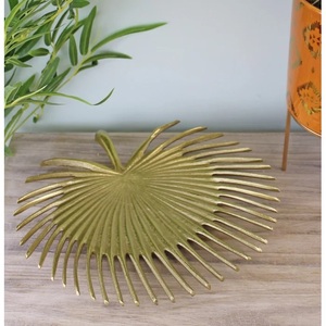 Vente chaude Nouveau Aluminium Nouveau Designer Nickel Fini En Métal Plateau De Service Alimentaire avec Poignées Élégantes Logo Personnalisé - Product Image 4