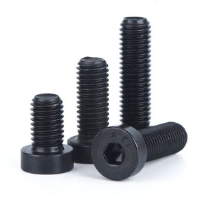 Tornillo de Cabeza Baja Hexagonal DIN 7984 con Acabado en Óxido Negro, Grado 8.8 10.9, M4 M5 M6 M8 M10 M12 M14 M16 M18 M20 M24 M30 - Product Image 1