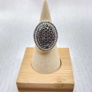 Anillo Halo de Aniversario de Plata 925 Original, Diamante de Corte Brillante de Moissanita Negra para Promesas de Boda, Regalo Fino Religioso - Product Image 4