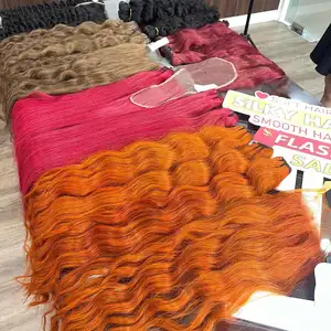 Vietnamese Hair Supplier Virgin Hair Vendors,100 Human Hair Extensions from Vietnam, All Color Match With Closure