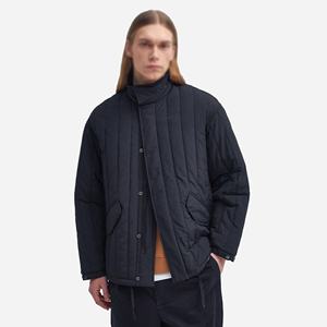 Veste matelassée pour hommes, légère, rembourrée, surdimensionnée, vêtements d'extérieur décontractés, manteau d'hiver chaud, coupe-vent Streetwear à col haut - Product Image 1