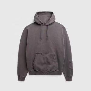 OEM <b>Hoodie</b> Manufacturer Custom Logo Unisex Heavyweight Thick High Quality Cotton Blank Oversized Heavyweight <b>Hoodie</b> <b>Men</b> - Product Image 6