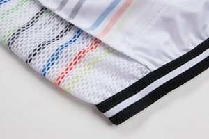 Jersey de bicicleta de montaña para mujer, corte holgado, manga corta, tela de secado rápido, paneles de ventilación transpirables, cómodo para montar en senderos - Product Image 3