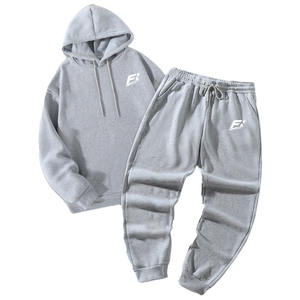 Conjuntos Deportivos de Felpa para Hombre, Sudadera con Capucha y Pantalones Jogger, Fabricante de Ropa Deportiva al por Mayor OEM, Marca Privada B2B - Product Image 1