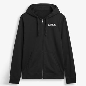 Pull à fermeture éclair décontracté pour hommes OEM Pull tricoté en pur coton pour la saison d'automne/Sweat-shirt à capuche de qualité bon marché dernier modèle - Product Image 4