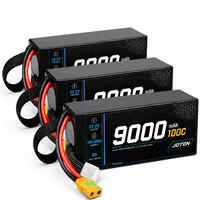 Batterie LiPo JOTEN 9000mAh 22.2V 6S 100C XT90S haute puissance rechargeable pour drone FPV, UAV, quadricoptère RC, avion OEM