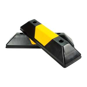Parking Curbs 55x15x10 cm Metal 2 Piece Set Parking Barrier for Vehicles - Product Image 5