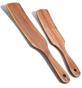 Ustensiles de cuisine Bâton de mélange de pain au levain en bois Bâton d'agitation Spurtle Spatule à pain Outil - Product Image 5