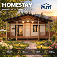 Maison conteneur extensible de 20 pieds, maison préfabriquée portable personnalisée, cabane résistante au vent pour hôtel de vacances