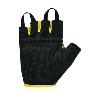 Guantes de Ciclismo Transpirables de Media Palma con Diseño de Puntos, Palma Acolchada de Cuero Sintético, para Ciclismo al Aire Libre, Entrenamiento, Lavables - Product Image 5