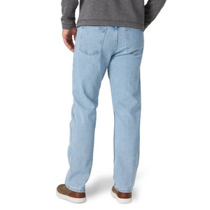 กางเกงยีนส์ขายาวสำหรับผู้ชาย, กางเกงยีนส์บางทรงหลวมไซส์ใหญ่ผ้าไอซ์ซิลค์กางเกงลำลองธุรกิจชั้นยอดสีเทาควัน2024ใหม่ฤดูร้อน - Product Image 2