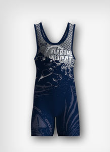 เสื้อกล้ามโพลีเอสเตอร์ + ผ้าสแปนเด็กซ์ระบายอากาศได้ดีพิมพ์ซับลิเมชันแบบกำหนดเองได้ชุดออกกำลังกายรัดรูปสำหรับผู้ชายเด็กผู้ชายเด็กและผู้ใหญ่ - Product Image 6