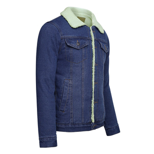 Chaquetas Vaqueras Sólidas para Hombre, Chaqueta de Mezclilla de Algodón Estilo Vaquero, Chaqueta Bomber Informal para Hombre, Cortavientos de Moda Urbana - Product Image 5