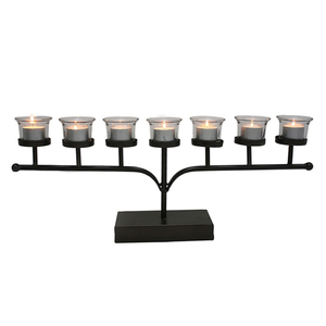 Black Metal Iron <b>Tea</b> <b>Light</b> Holder for <b>Christmas</b> Home Decoration - Product Image 5