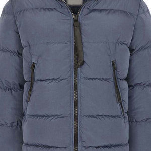 Chaqueta acolchada transpirable de secado rápido personalizable para hombre, resistente al viento y duradera con cuello levantado - Product Image 4