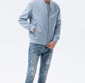 Pakistan Fabrication hommes décontracté collège garçon vestes nouvelle veste polaire laine tissu solide automne université veste coupe régulière OEM - Product Image 5