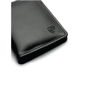 Cartera de cuero negra hecha a mano para hombre - Product Image 3