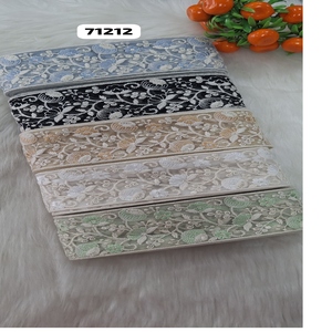 Bordado floral hecho a medida en muchas formas de color en diseños étnicos para diversos fines en Gran ancho para fines de reventa - Product Image 1