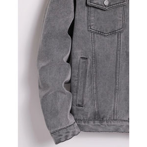<b>Men's</b> <b>Jacket</b> High Quality Winter Lined <b>Denim</b> <b>Jacket</b> <b>Men</b> <b>Men</b> Winter Breathable Outdoor Full Sleeve <b>Denim</b> <b>Jacket</b> OEM Service - Product Image 4