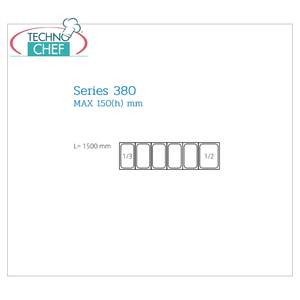 Vitrina Refrigerada Comercial de Acero Inoxidable de 150 cm para Ingredientes de Pizza, Equipo de Refrigeración para Cocina, para 5 Contenedores GN 1/3 + 1 - Product Image 2