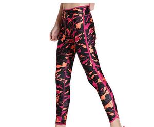 กางเกงเลกกิ้งเอวสูงแนวสปอร์ตสำหรับสตรีออกกำลังกายกางเกงโยคะสองโทนสีสำหรับออกกำลังกายและฟิตเนส - Product Image 5