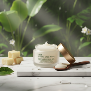 Gel Limpiador Profundo con Manteca de Karité Mineral OEM para Adultos - Blanqueador, Antiarrugas, Hidratante, Reduce los Poros, Cuidado Facial - Product Image 2
